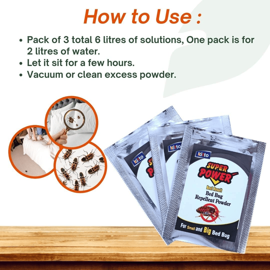 Kitto Super Power Bedbug Repellent Powder