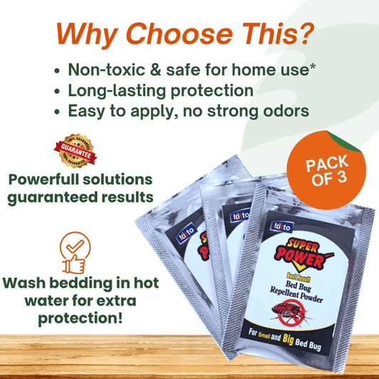 Kitto Super Power Bedbug Repellent Powder