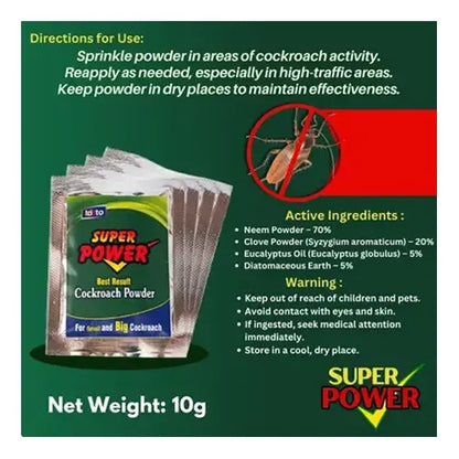 kitto Super Power Cockroach Organic Powder