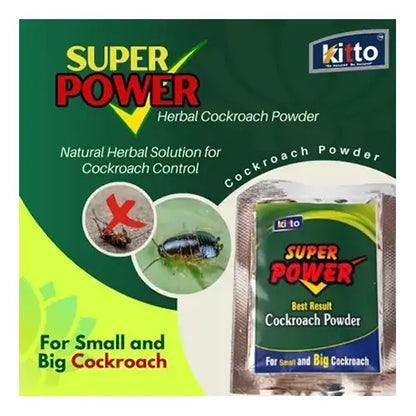 kitto Super Power Cockroach Organic Powder